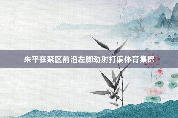 朱平在禁区前沿左脚劲射打偏体育集锦