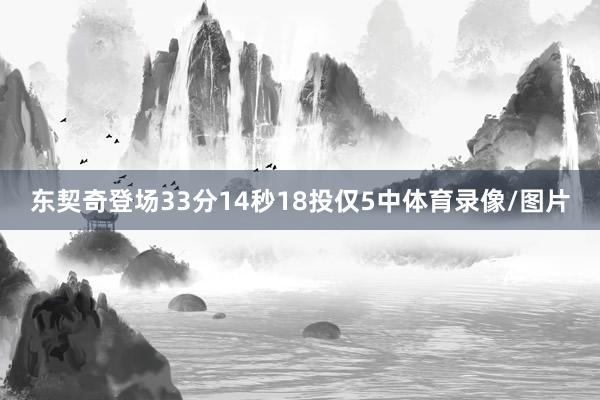 东契奇登场33分14秒18投仅5中体育录像/图片
