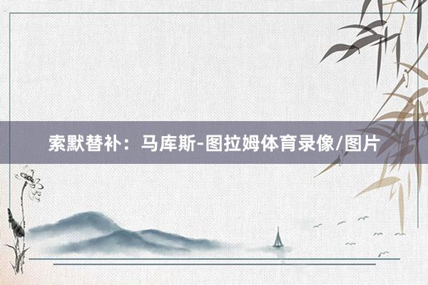 索默替补：马库斯-图拉姆体育录像/图片