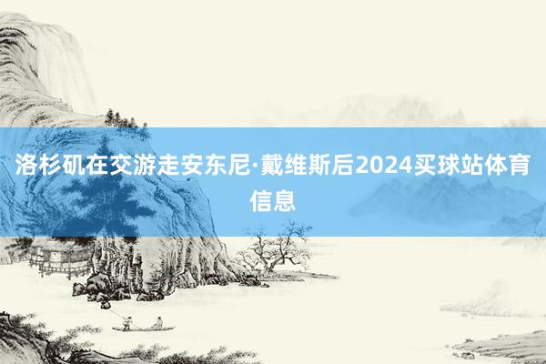 洛杉矶在交游走安东尼·戴维斯后2024买球站体育信息