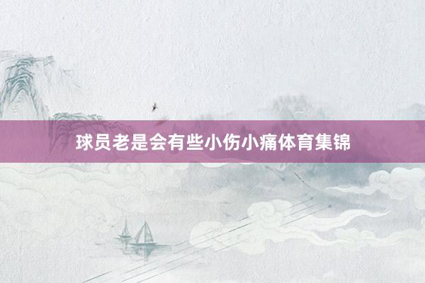 球员老是会有些小伤小痛体育集锦