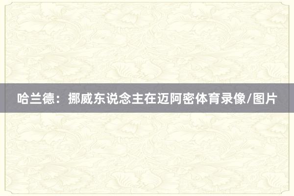 哈兰德：挪威东说念主在迈阿密体育录像/图片