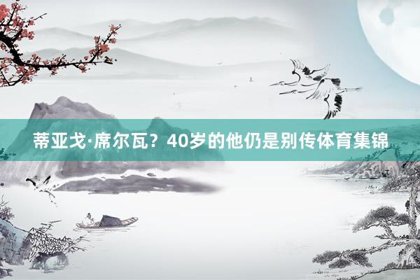 蒂亚戈·席尔瓦？40岁的他仍是别传体育集锦