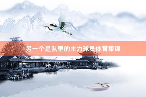 另一个是队里的主力球员体育集锦